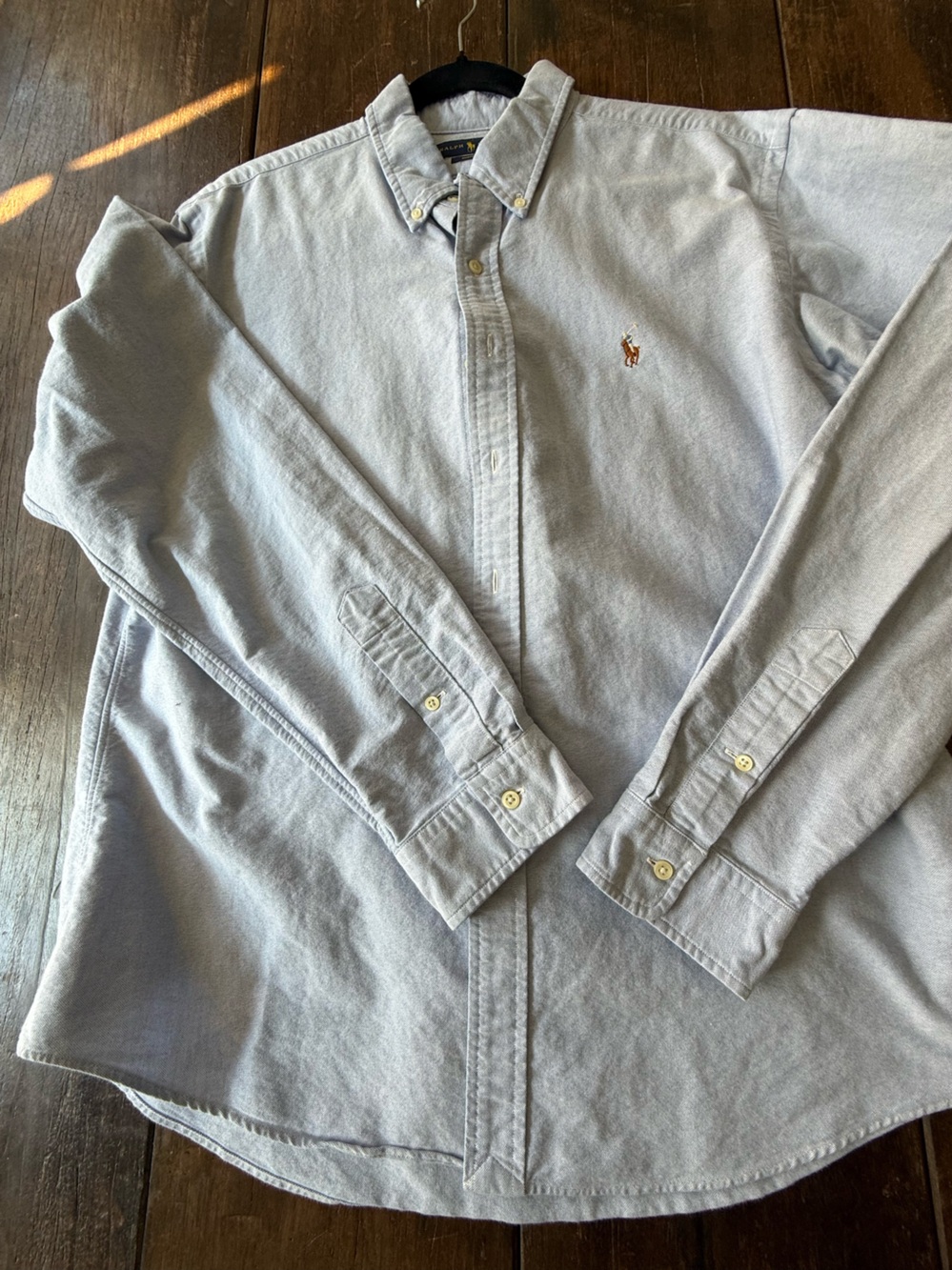 Ralph Lauren Light Blue Button-Down Casual Shirt